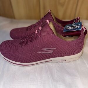 Skechers Women's Burgundy Walking Shoes